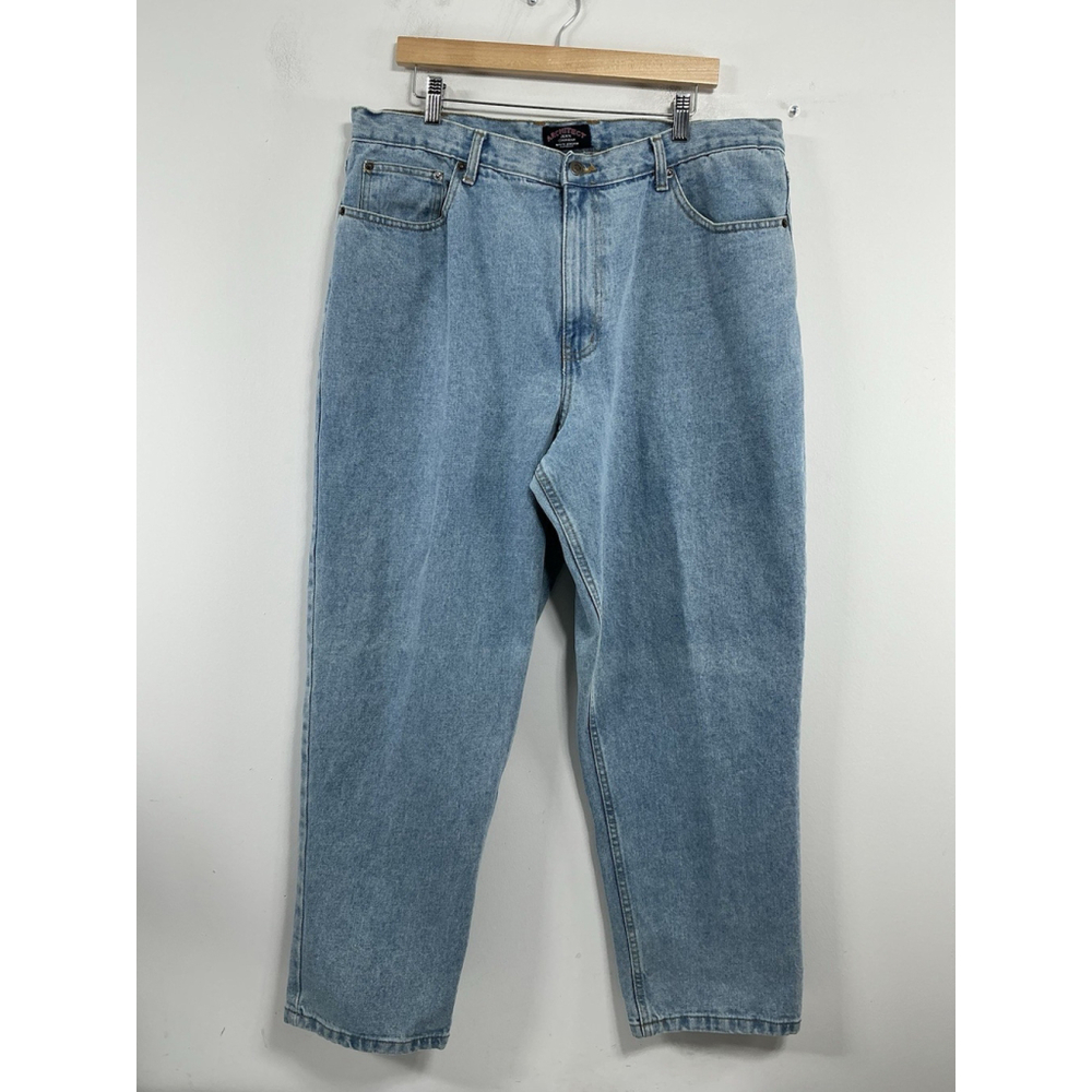 Men’s Excellent Architect Jean Co Relaxed Fit 40x30 Light Blue Jeans 0249/D-5